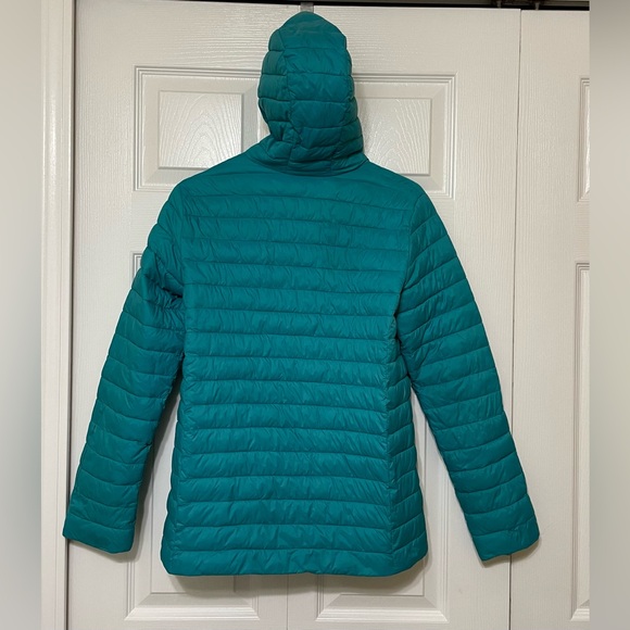 Lands' End Kids Teal Puffer Jacket - Picture 2 of 10